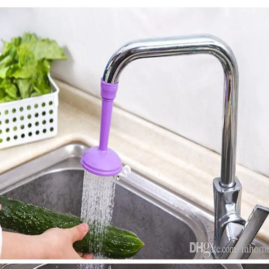 Silicone Kitchen Shower Splash Faucet Water-Saving Filter Shower Water Rotating Spray OnlyStore