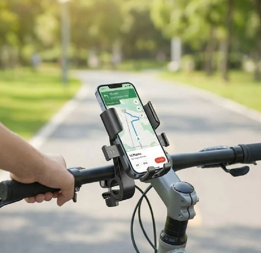 FLY Universal Mechanical Bike & Motorcycle Phone Mount – 360°