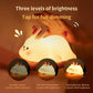 Cute Rabbit Silicone Lamp Soft Touch Night Light For Kids And Home Decor