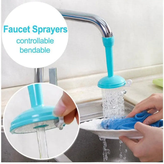 Silicone Kitchen Shower Splash Faucet Water-Saving Filter Shower Water Rotating Spray OnlyStore