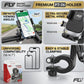 FLY Universal Mechanical Bike & Motorcycle Phone Mount – 360°