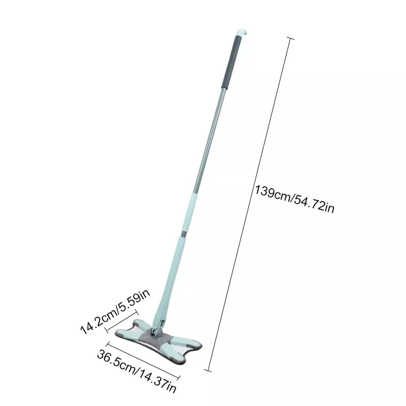 X Mop Manual Extrusion Hand-free Flat Squeeze Mop Household Cleaning Tool