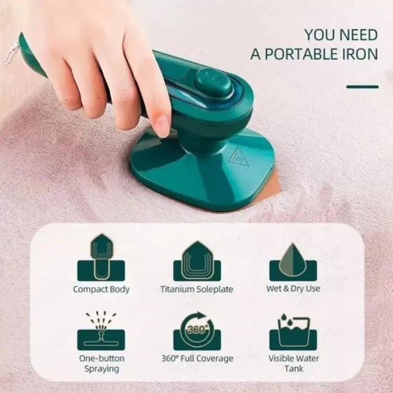 Steam Iron Powerful Performance Smooth Glide Durable Build Easy Operation Reliable Daily Use ~ Non Rotatable Testing Store