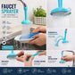 Silicone Kitchen Shower Splash Faucet Water-Saving Filter Shower Water Rotating Spray OnlyStore