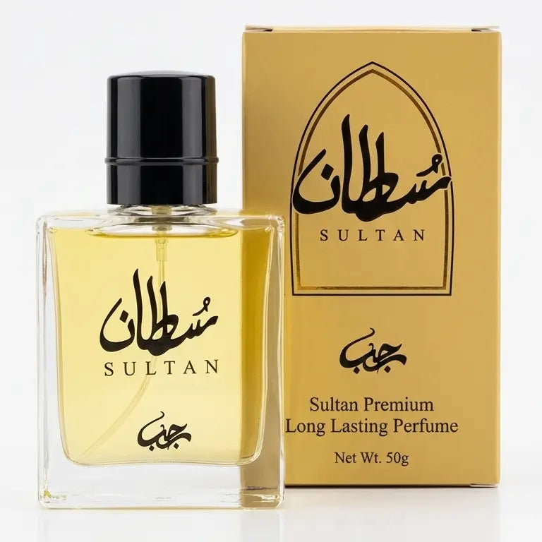 Sultan Premium Long Lasting Perfume 50g ~ Pink Testing Store